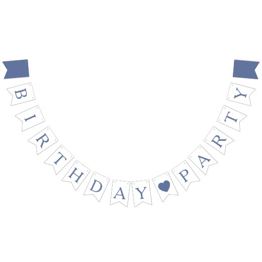 子供の男女兼用誕生日パーティーの旗 バンティングフラッグ (全)