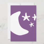 子供の眠り込みパジャマパーティの招待状 招待状 (裏面)