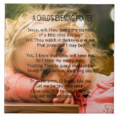 子供の祈りの言葉 タイル (正面)
