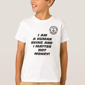 子供の私は人間のTシャツです Tシャツ