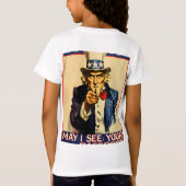 子供の素晴らしいTシャツ Tシャツ (裏面)