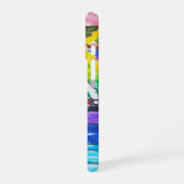 子供の絵の形見の絵または写真 iPhone 16ケース (左側面)