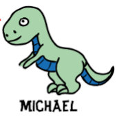 子供の絵のT-Rexベビー服 ベビーボディスーツ