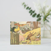 子供の絵本 農場の動物 ポストカード (スタンド正面)