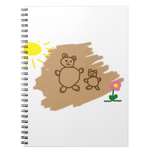 子供の絵 ノートブック (正面)
