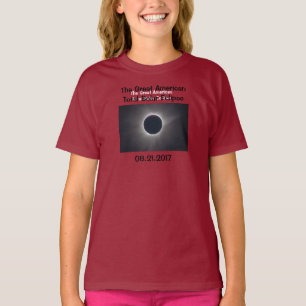 子供の総日食のTシャツ Tシャツ