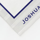 子供の聖句カスタマイズ、 フリースブランケット (角)