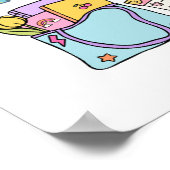 子供の聖書の詩 エレミヤ 29:11 ポスター (角)