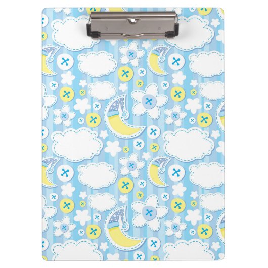 子供の背景 クリップボード (正面)