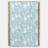 子供の背景 スローブランケット (正面縦)