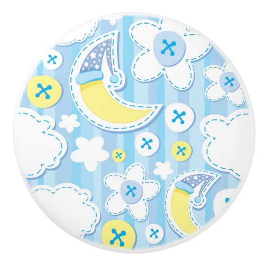 子供の背景 セラミックノブ (正面)