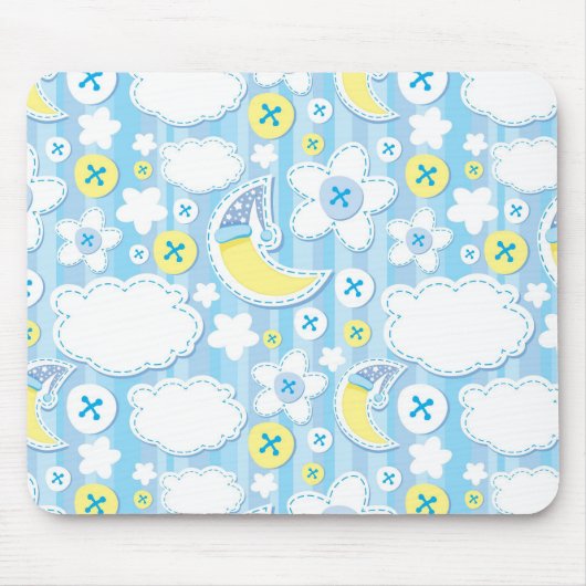 子供の背景 マウスパッド (正面)