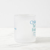 子供の腫瘍の基礎ガラスのマグ フロストグラスマグカップ (中央)