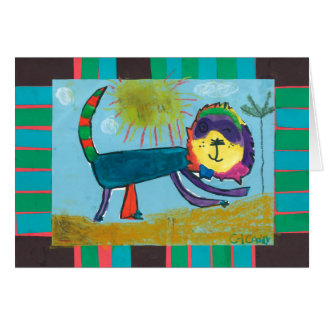 子供の芸術 -- キャディーの創造 -- ライオン