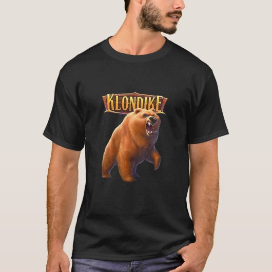 子供の荒々しいグリズリー Tシャツ (正面)