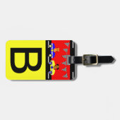 子供の荷物パーソナライズされたタグ動物と車 ラゲッジタグ (正面横)