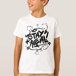 子供の落書き: 滞在実質のStreetwear Tシャツ