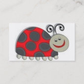 子供の虫のプロフィールカード… 名刺 (裏面)