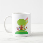 子供の虹 コーヒーマグカップ (左)