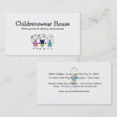 子供の衣服 名刺 (正面/裏面)