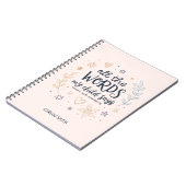 子供の言葉すべて ノートブック (左側)