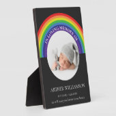 子供の記念写真を愛する記憶に フォトプラーク (側面)