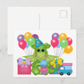 子供の誕生日おめでとう ポストカード (正面/裏面)