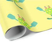 子供の誕生日おもしろいピックボール ラッピングペーパー (ロールコーナー)