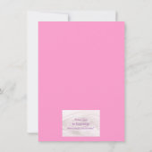 子供の誕生日のパーティの招待状 招待状 (裏面)