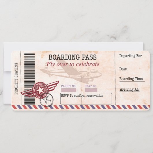 子供の誕生日の招待をカスタマイズする 招待状 (裏面)