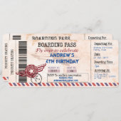 子供の誕生日の招待をカスタマイズする 招待状 (正面/裏面)