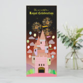 子供の誕生日の招待状029: 城IIB 招待状 (スタンド正面)