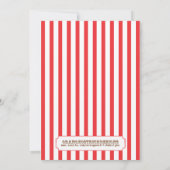 子供の誕生日の招待状-サーカス 招待状 (裏面)