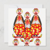 子供の誕生日の招待状 招待状 (裏面)