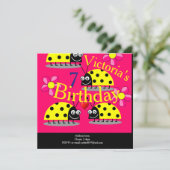 子供の誕生日の招待状 招待状 (スタンド正面)