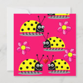 子供の誕生日の招待状 招待状 (裏面)