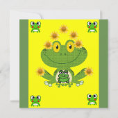 子供の誕生日の招待状 招待状 (裏面)