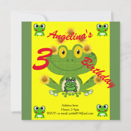 子供の誕生日の招待状 招待状