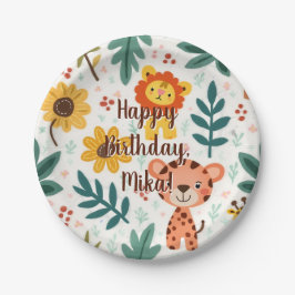 子供の誕生日の装飾 ペーパープレート