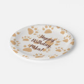 子供の誕生日の装飾 ペーパープレート (アングル)