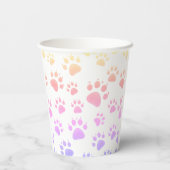 子供の誕生日の装飾 紙コップ (裏面)