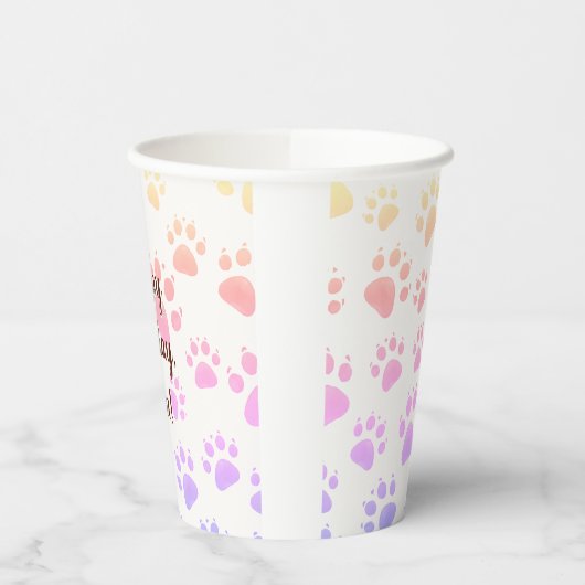 子供の誕生日の装飾 紙コップ (左)