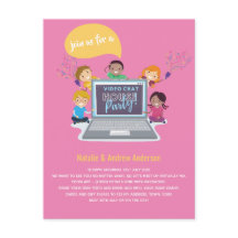 子供の誕生日オンライン ビデオチャット 仮想ライブストリーム