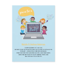 子供の誕生日オンライン ビデオ チャット 仮想ライブストリーム