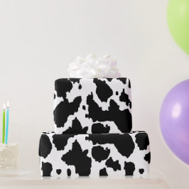 子供の誕生日カウハイドプリント ラッピングペーパー