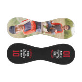 子供の誕生日カスタム年齢おもしろいスポーツ写真ギフト 野球ボール (パネル)