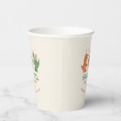 子供の誕生日カラフル幼稚な恐竜 紙コップ (右)