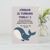 子供の誕生日カード招待状 招待状 (スタンド正面)