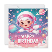 子供の誕生日カード