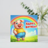 子供の誕生日カード カード (スタンド正面)